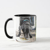 Tasse Zwei-Bild Schablone (Links)