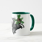 Tasse| Zwei Katzen liegen bei einer Pflanze Tasse (VorderseiteRechts)