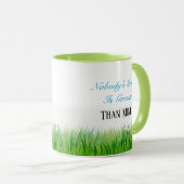 Tasse-Zwei-Kone-Gras ist grüner als meine Tasse (VorderseiteRechts)