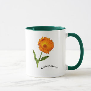 Tasse - Zwei Ringelblumen