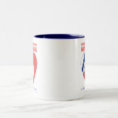 Tasse Zwei-Ton die Abteilung USCG Mamas (Mittel)