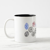 Tasse Zwei Töne Saint James Way (Links)