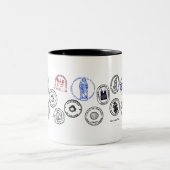 Tasse Zwei Töne Saint James Way (Mittel)