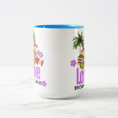 Tasse Zwei-Tone-Tasse-Lieben (Mittel)