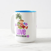 Tasse Zwei-Tone-Tasse-Lieben (Vorderseite Links)