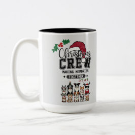Tasse Zwei Töne Weihnachten Crew