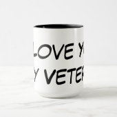 Tasse, zwei tonen, Special, Text, Schwarzgriff, Tasse (Zentrum)