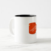 "Tasse " Zweifarbige Tasse (Vorderseite Links)