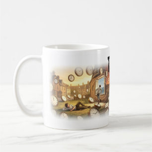 Tasse "Zwischen Uhren und einem brennenden Horizon
