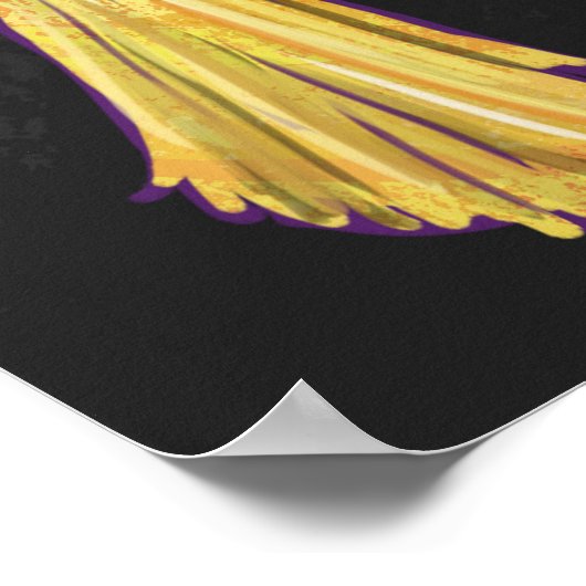 Tassel Hassle Gold Poster (Ecke)