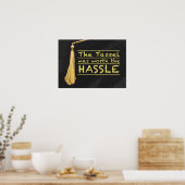 Tassel Hassle Gold Poster (Küche)