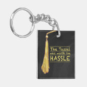 Tassel Hassle Gold Schlüsselanhänger (Vorderseite links)