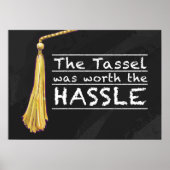 Tassel Hassle Silver Poster (Vorne)
