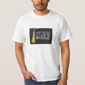 Tassel Hassle Silver T-Shirt (Vorderseite)