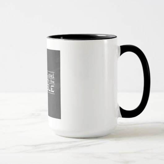 Tassel Hassle Silver Tasse (Rechts)