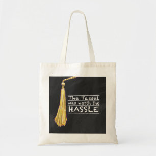 Tassel Hassle Silver Tragetasche