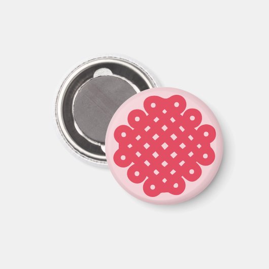 Tassel Knot Magnet (Vorderseite/Rückseite)