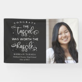 Tassel war das Hassle Abschluss Foto wert Banner (Horizontal)