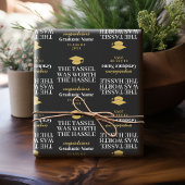 Tassel war der Hassle wert - Moderner Abschluss Geschenkpapier