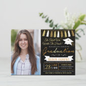 Tassel war die Einladung des harten Abschlusses we (Stehend Vorderseite)