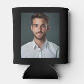 Tassel war Hassle wert - Modernes Abschluss Foto Dosenkühler (Rückseite)