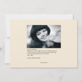 Tassel wert der Hassle Abschluss Einladung (Rückseite)