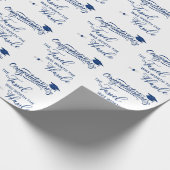 Tassel Worth the Hassle Abschluss Wrapping Paper Geschenkpapier (Ecke)