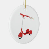 Tasseled Scooter Keramik Ornament (Rechts)