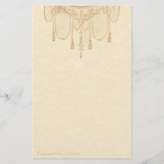 Tassels und Frills Stationery Briefpapier (Vorderseite)