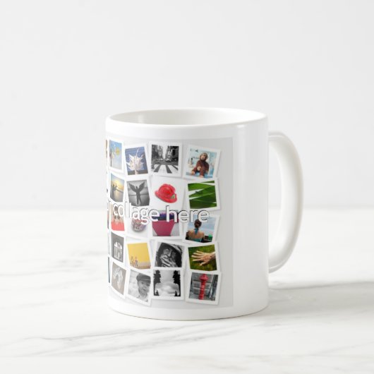 Tassen-Collage Kaffeetasse (VorderseiteRechts)