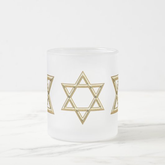 Tassen-Davidsstern Mattglastasse (Mittel)