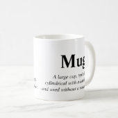 Tassen-Definitions-Tasse Kaffeetasse (VorderseiteRechts)