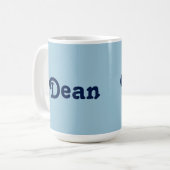Tassen-Dekan Kaffeetasse (Vorderseite Links)