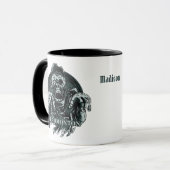 Tassen des individuellen Namens DEADMONTON (Vorderseite Links)