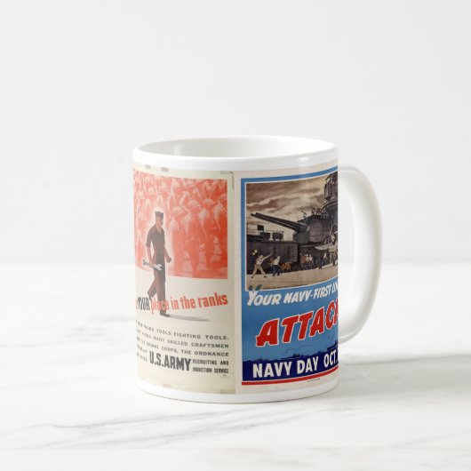 Tassen des Weltkrieg-2 (VorderseiteRechts)