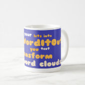 Tassen: eingewickelt um Plan Kaffeetasse (VorderseiteRechts)