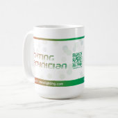 Tassen-Entwurf #6 - BeleuchtungTech 2,0 Kaffeetasse (Vorderseite Links)