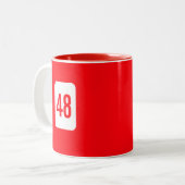 Tassen für alle. Bold. Hell. Schön minimalistisch. (Vorderseite Links)