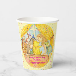 Tassen für Mädchen Geburtstagsparty Pappbecher