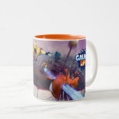 Tassen-Galaxie-Leben Zweifarbige Tasse (VorderseiteRechts)