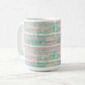 Tassen-/gebürtiger Amerikaner-Muster Kaffeetasse (Vorderseite Links)
