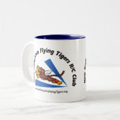 Tassen, Gläser und Logo der Steins w/NH das Flying Zweifarbige Tasse (Vorderseite Links)