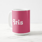 Tassen-Iris Kaffeetasse (Vorderseite Links)