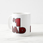 Tassen-Kaffeetasse, Vater #1 Kaffeetasse (Vorderseite Links)
