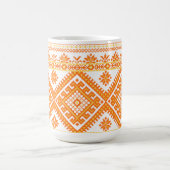 Tassen-klassischer orange ukrainischer kaffeetasse (Mittel)