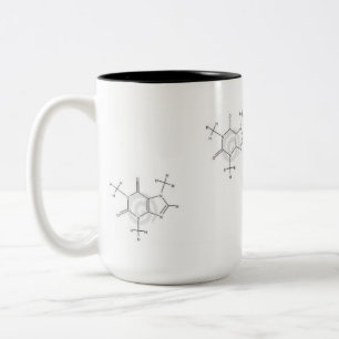 Tassen-Koffein Zweifarbige Tasse