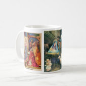 Tassen-Krippen-Weihnachtsszenen Kaffeetasse (Vorderseite Links)