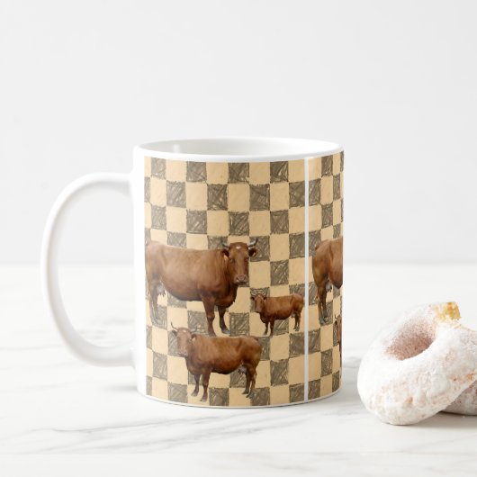 Tassen Kuh (Mit Donut)