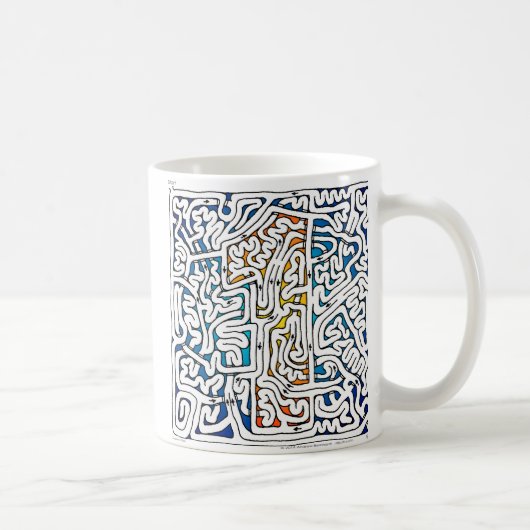 Tassen-Labyrinth eins Kaffeetasse (Rechts)