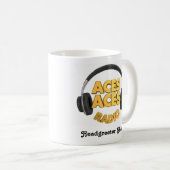 Tassen-Logo Aces Shaky Kaffeetasse (VorderseiteRechts)